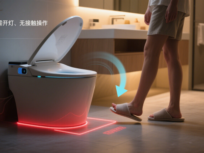 Vom "Klicken" zum "Fegen" – Entschlüsseln Sie intelligente Toiletten-Laserfüßensanwendungen